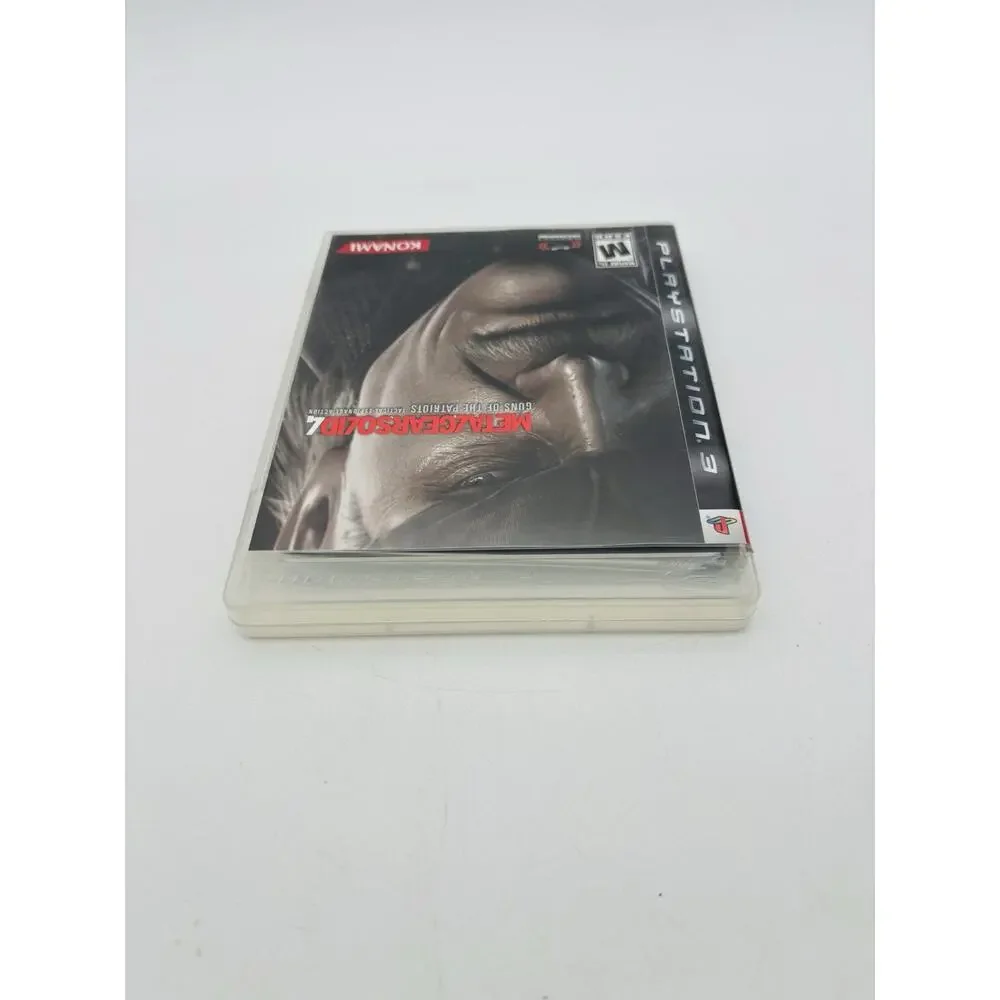 Metal Gear Solid 4 Guns of the Patriots PlayStation 3 PS3 CIB Complete Tested